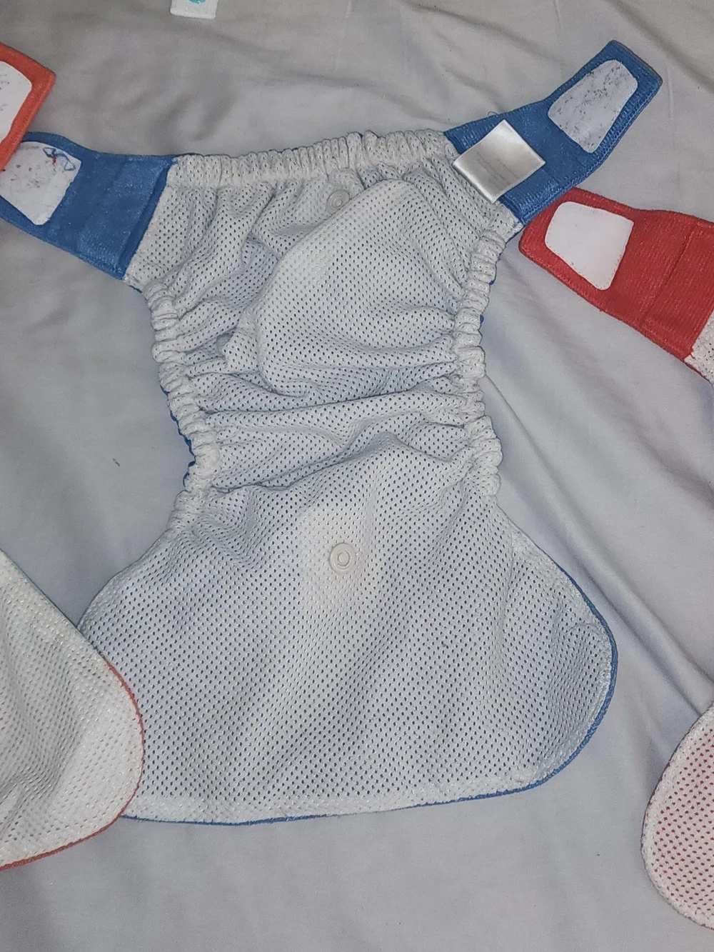 Reusable Blue Kids Cloth Diaper Cover - Unsigned Brand